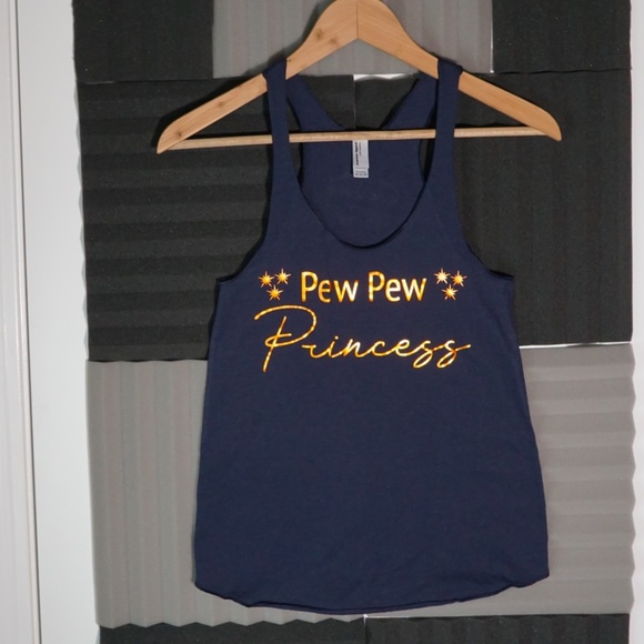 Pew Pew Princess w/ Starburst's ~ Copper Printing - Picture 1 of 2